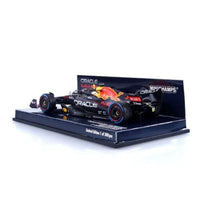 417220701 ミニチャンプス 1/43 オラクル レッド ブル レーシング RB18 マックス・フェルスタッペン モナコGP 2022 3位入賞 レインタイヤ仕様