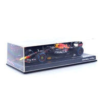 417220701 ミニチャンプス 1/43 オラクル レッド ブル レーシング RB18 マックス・フェルスタッペン モナコGP 2022 3位入賞 レインタイヤ仕様