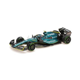 417221705 MINICHAMPS 1/43 アストン マーティン アラムコ コグニザント F1 チーム AMR22 セバスチャン・ベッテル シンガポールGP 2022