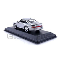 940069205 ミニチャンプス 1/43 ポルシェ 911 ターボ S (993) 1995 シルバーメタリック