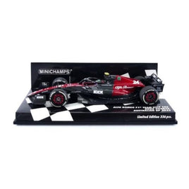 417230124 ミニチャンプス 1/43 アルファ ロメオ F1 チーム ステーク C43 周冠宇 2023