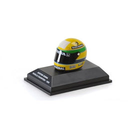 540309101 MINICHAMPS 1/8 ヘルメット アイルトン・セナ 1991 ワールドチャンピオン
