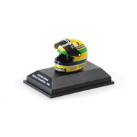 540309101 MINICHAMPS 1/8 ヘルメット アイルトン・セナ 1991 ワールドチャンピオン