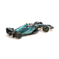 417230714 MINICHAMPS 1/43 アストン マーティン アラムコ コグニザント F1チーム AMR23 フェルナンド・アロンソ モナコGP 2003 2位入賞
