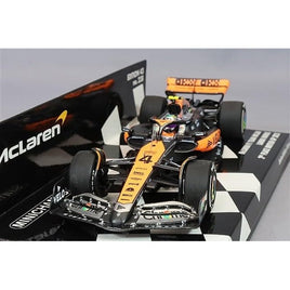 537235404 ミニチャンプス 1/43 マクラーレン F1 チーム MCL60 ランド・ノリス イギリスGP 2023 2位入賞