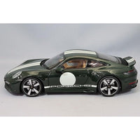 110069204 ミニチャンプス 1/18 ポルシェ 911 (992) スポーツ クラシック 2022 グリーンメタリック/ストライプ