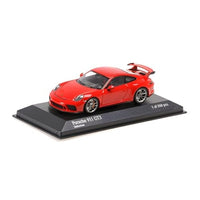 410066030 ミニチャンプス 1/43 ポルシェ 911 GT3 - 2017 - レッド