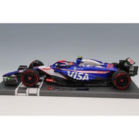 117240122 MINICHAMPS 1/18 ビザ キャッシュアップ RB F1チーム VCARB 01 角田裕毅 2024