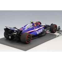117240122 MINICHAMPS 1/18 ビザ キャッシュアップ RB F1チーム VCARB 01 角田裕毅 2024