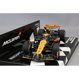 537244404 ミニチャンプス 1/43 マクラーレン F1チーム MCL38 ランド・ノリス マイアミGP 2024 ウィナー