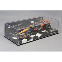 537244404 ミニチャンプス 1/43 マクラーレン F1チーム MCL38 ランド・ノリス マイアミGP 2024 ウィナー