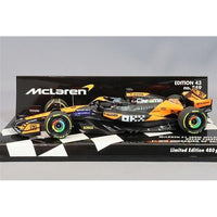 537245681 ミニチャンプス 1/43 マクラーレン F1チーム MCL38 オスカー・ピアストリ ハンガリーGP 2024 F1初優勝