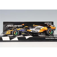 537246104 ミニチャンプス 1/43 マクラーレン F1チーム MCL38 ランド・ノリス シンガポールGP 2024 ウィナー