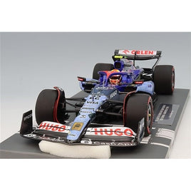 117241822 ミニチャンプス 1/18 ビザ キャッシュ RB F1チーム VCARB 01 角田裕毅 シンガポールGP 2024