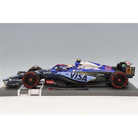 117241822 ミニチャンプス 1/18 ビザ キャッシュ RB F1チーム VCARB 01 角田裕毅 シンガポールGP 2024