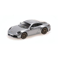 640064024 MINICHAMPS 1/64 ポルシェ 911 (992.2) カレラ 2025 シルバー