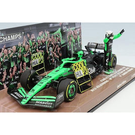 417251227 MINICHAMPS 1/43 ステーク F1チーム キック ザウバー C45 ニコ・ヒュルケンベルグ シルバーストーンGP 2025 3位入賞 F1初表彰