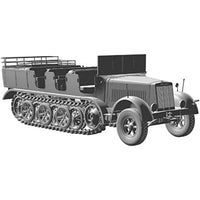 USCDW35037 ダスヴェルク 1/35 Sd.Kfz.7 8トン ハーフトラック 中型牽引車 w/クルー