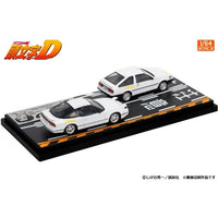 MD64221 モデラーズ 1/64 頭文字D セットVol.21  武内樹レビン(AE85) & 健二180SX