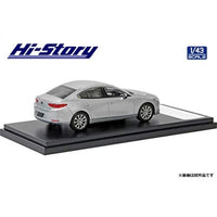 HS259SL Hi-Story 1/43 MAZDA3  SEDAN (2019) ソニックシルバーメタリック