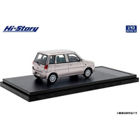HS432PK Hi-Story 1/43 SUBARU PLEO NICOT (2002) フロスティローズ・メタリック