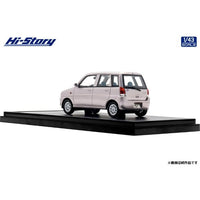HS432PK Hi-Story 1/43 SUBARU PLEO NICOT (2002) フロスティローズ・メタリック