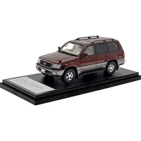 HS435RE Hi-Story 1/43 Toyota LAND CRUISER VX-LIMITED G-SELECTION (2000) レッドマイカ/ミディアムグレーメタリック