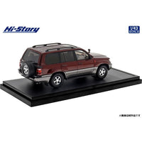 HS435RE Hi-Story 1/43 Toyota LAND CRUISER VX-LIMITED G-SELECTION (2000) レッドマイカ/ミディアムグレーメタリック
