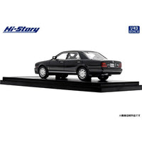 HS451BK Hi-Story 1/43 NISSAN GLORIA V30 TWIN CAM Turbo Gran Turismo Ultima (1991)  ブラック