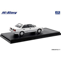 HS457WH Hi-Story 1/43 Toyota COROLLA Sedan GT (1987)  スーパーホワイトⅡ