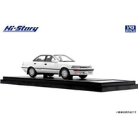 HS457WH Hi-Story 1/43 Toyota COROLLA Sedan GT (1987)  スーパーホワイトⅡ