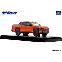 HS470OR Hi-Story 1/43 MITSUBISHI TRITON Double Cab 4WD (2024)  ヤマブキオレンジメタリック