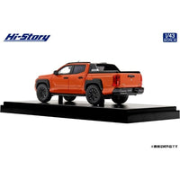 HS470OR Hi-Story 1/43 MITSUBISHI TRITON Double Cab 4WD (2024)  ヤマブキオレンジメタリック