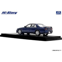HS477BL Hi-Story 1/43 NISSAN SKYLINE 4DOOR SEDAN GTS25t Type M spec・Ⅱ (1996)  ディープマリンブルー