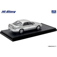 HS477SL Hi-Story 1/43 NISSAN SKYLINE 4DOOR SEDAN GTS25t Type M spec・Ⅱ (1996)  ソニックシルバー