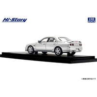HS477SL Hi-Story 1/43 NISSAN SKYLINE 4DOOR SEDAN GTS25t Type M spec・Ⅱ (1996)  ソニックシルバー