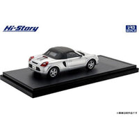 HS478SL Hi-Story 1/43 Toyota MR-S S EDITION (1999) シルバーメタリック