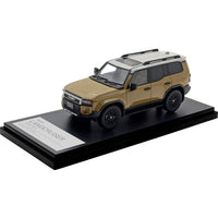 HS500BG Hi-Story 1/43 Toyota LANDCRUISER 250 ZX (2024) サンド×ライトグレー