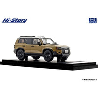 HS500BG Hi-Story 1/43 Toyota LANDCRUISER 250 ZX (2024) サンド×ライトグレー