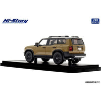 HS500BG Hi-Story 1/43 Toyota LANDCRUISER 250 ZX (2024) サンド×ライトグレー