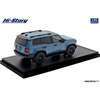 HS500BL Hi-Story 1/43 Toyota LANDCRUISER 250 ZX (2024) スモーキーブルー