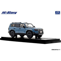 HS500BL Hi-Story 1/43 Toyota LANDCRUISER 250 ZX (2024) スモーキーブルー