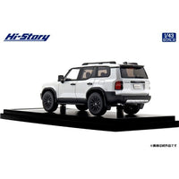 HS500WH Hi-Story 1/43 Toyota LANDCRUISER 250 ZX (2024) プラチナホワイトパールマイカ