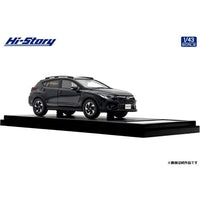 HS507BK Hi-Story 1/43 SUBARU CROSSTREK Limited (2023)  クリスタルブラック・シリカ
