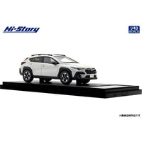 HS507WH Hi-Story 1/43 SUBARU CROSSTREK Limited (2023)  クリスタルホワイト・パール