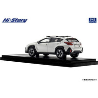 HS507WH Hi-Story 1/43 SUBARU CROSSTREK Limited (2023)  クリスタルホワイト・パール