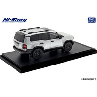 HS510WH Hi-Story 1/43 Toyota LANDCRUISER 250 ZX 'First Edition' (2024) プラチナホワイトパールマイカ