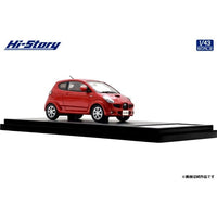 HS511RE Hi-Story 1/43 SUBARU R1 S (2005)  ベリーレッド・メタリック