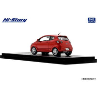 HS511RE Hi-Story 1/43 SUBARU R1 S (2005)  ベリーレッド・メタリック