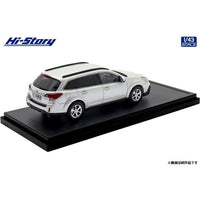 HS512WH Hi-Story 1/43 SUBARU LEGACY OUTBACK 2.5i EyeSight (2012)  サテンホワイト・パール
